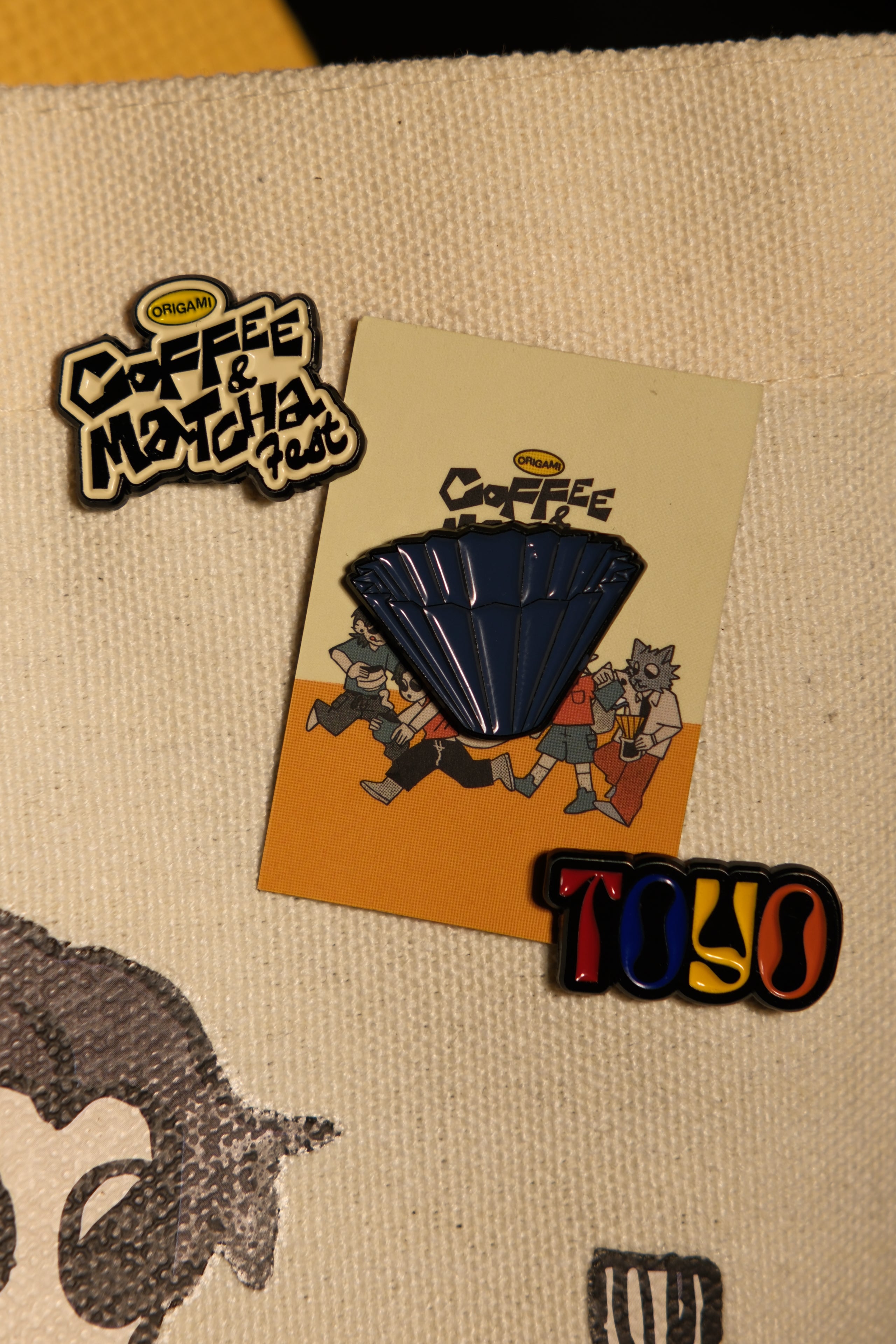 Origami Dripper Pin